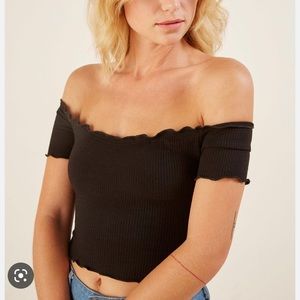 Reformation Willet Top Sz XS